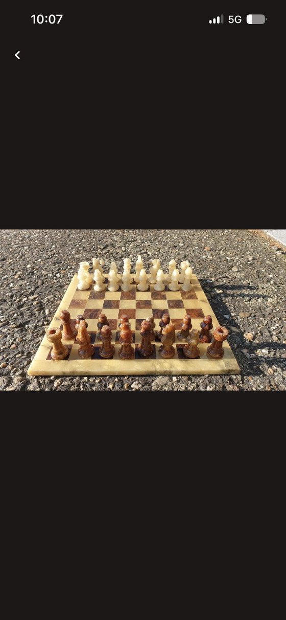 Image 1 of Onyx chess set