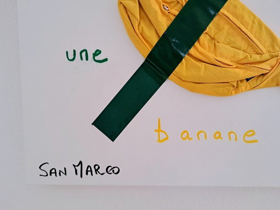Image 1 of Enzo SAN MARCO - This is not a banana - Artist's painting