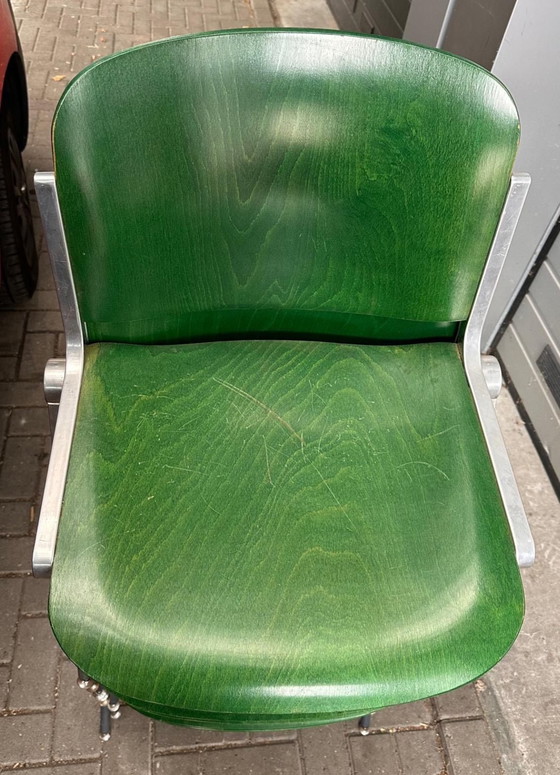 Image 1 of 3 „Agorà“-Stühle von Paolo Favaretto für Emmegi, Italien, 70er Jahre