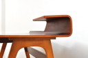 Scrivania dal design vintage in teak