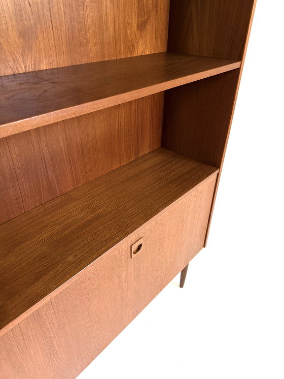 Image 1 of Bibliothèque vintage danoise en teck des années 60