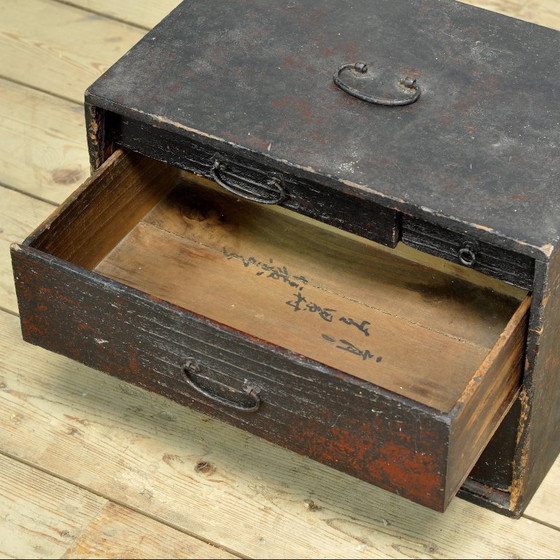Image 1 of Small Japanese chest of drawers, circa 1900