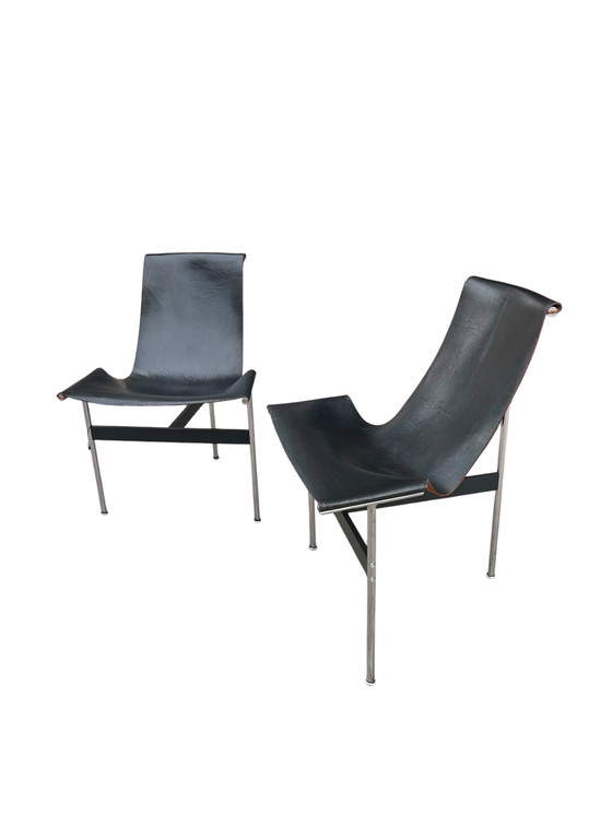 Image 1 of Set di 2 sedie a T, William Katavolos per Laverne International