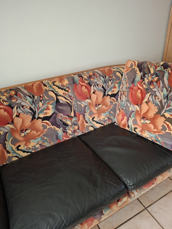 Image 1 of Canapé Pastoe avec 2 fauteuils en cuir