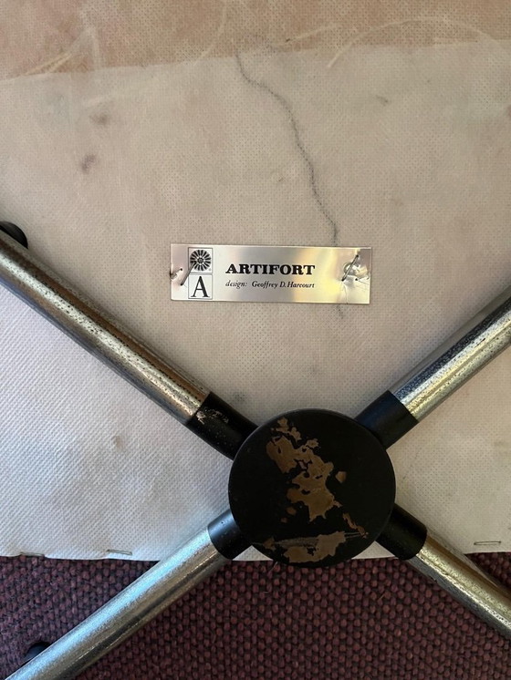 Image 1 of 2 chaises de canal Artifor