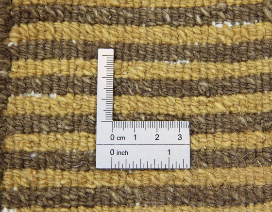 Modern Designer Hand-knotted Wool Rug New & Unused 200 x 144 cm, Rugs & carpets, Beige (photo 8 of 9)