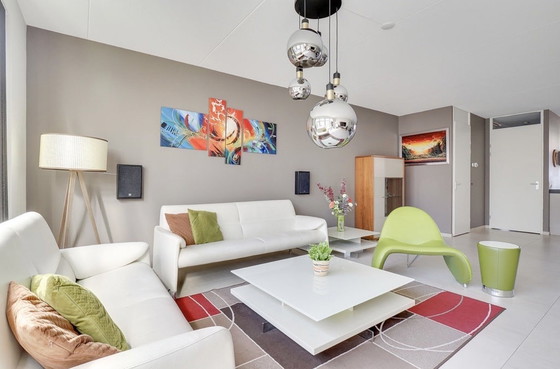 Image 1 of Leolux Felizia Sofas: 2,5-Sitzer & 3-Sitzer, weißes Leder