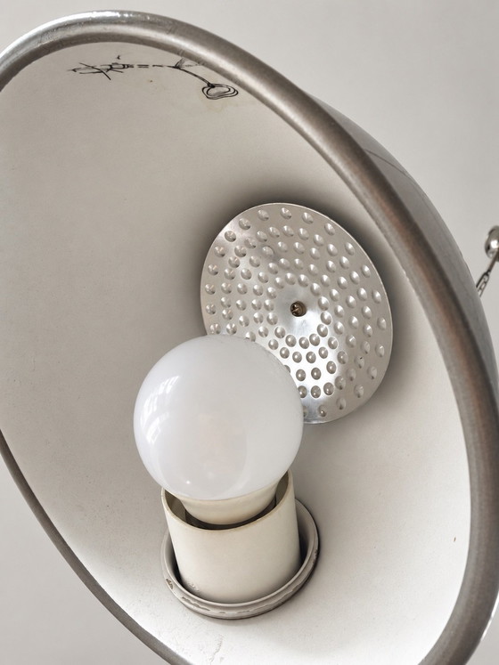 Retro IKEA Fermat (A9801) Industrielle Design Schreibtischlampe – Tischlampen, Metall (photo 4 of 9)