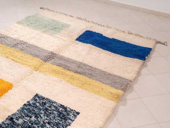 Image 1 of Alfombra Beni Ouraine tejida a mano, tradicionalmente de 150/250 cm.