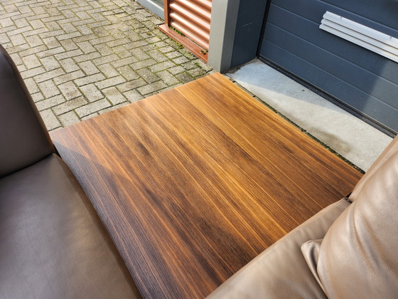 Image 1 of Jori - Canapé d'angle Tigra avec table basse et pouf supplémentaire