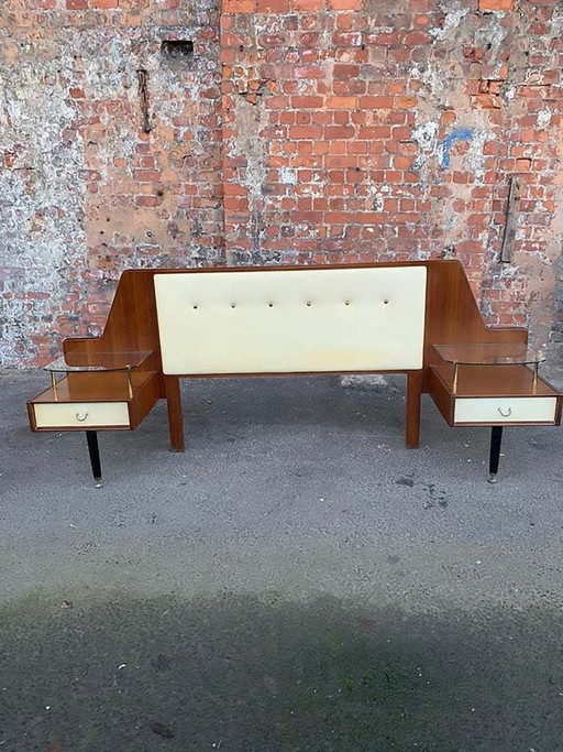 Tête de lit d'Ebenezer Gomme pour G-Plan, années 1960