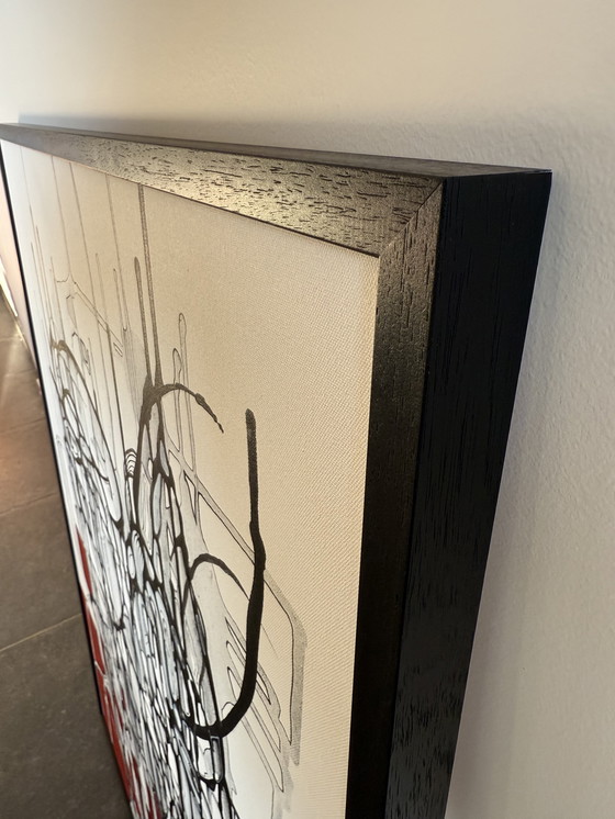 Image 1 of Natia Antadze - The Watcher (acrylic on canvas)