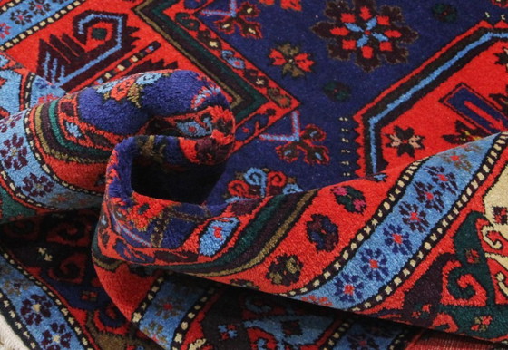 Image 1 of Origineel Kazachs-Russisch wollen tapijt, antiek, 230 x 135 cm