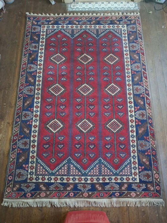 Tapis Dosemealti fait main 282×192cm, Laine, Multicolore (photo 3 sur 13)