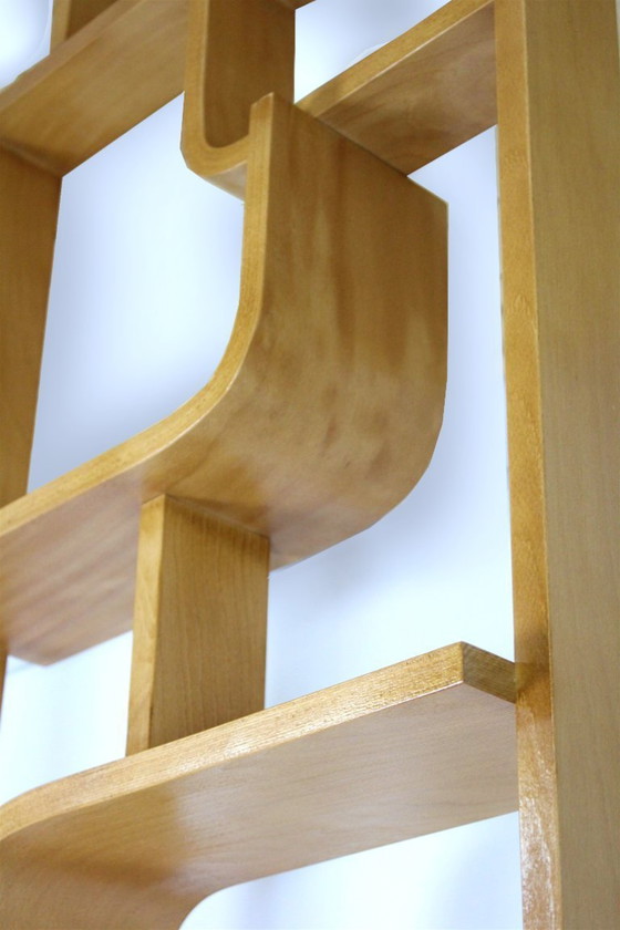 Image 1 of Paravent Mid-Century par Ludvik Volak pour Drevopodnik Holesov, 1960s