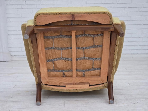 Image 1 of Dänischer Sessel von Fritz Hansen aus den 1960er Jahren, Serie 8000/8020, Originalzustand.