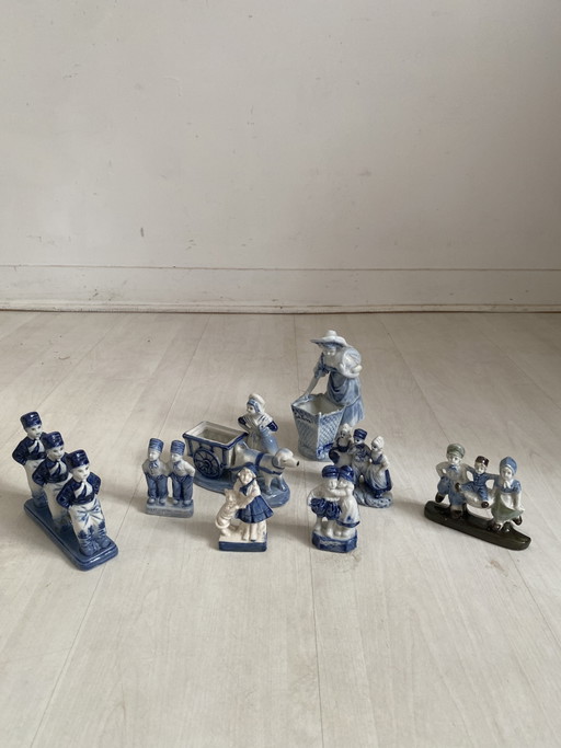 Lot de figurines en porcelaine – decoratieve objecten