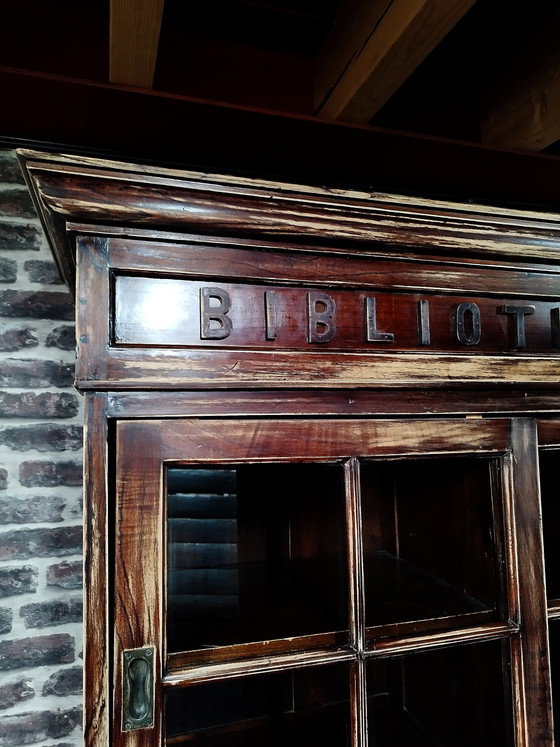 Image 1 of Vitrine / Meuble de bibliothèque / Buffet / Meuble scolaire