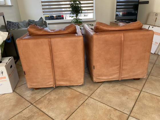 Image 1 of 2 Lintloo Fauteuils Fijn Zacht Leer