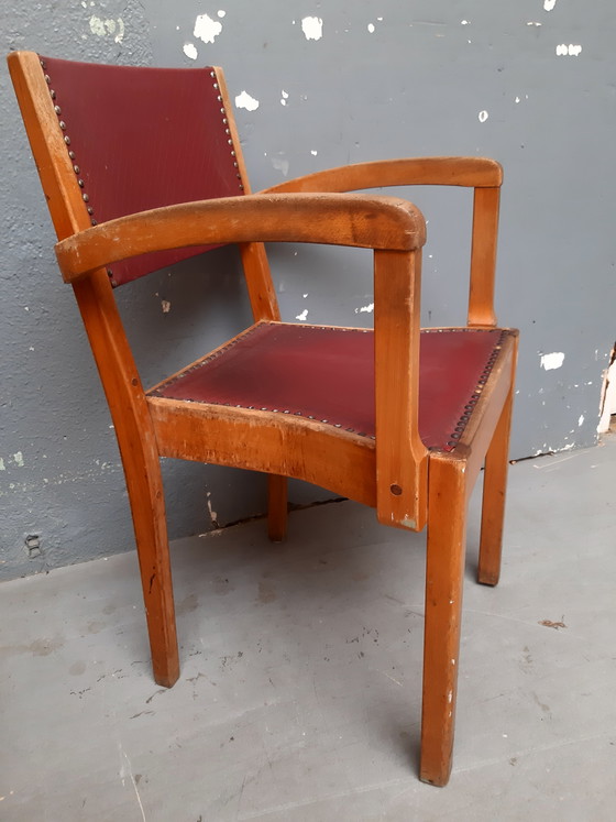 Image 1 of 4 vintage mcm dining chairs Tijsseling