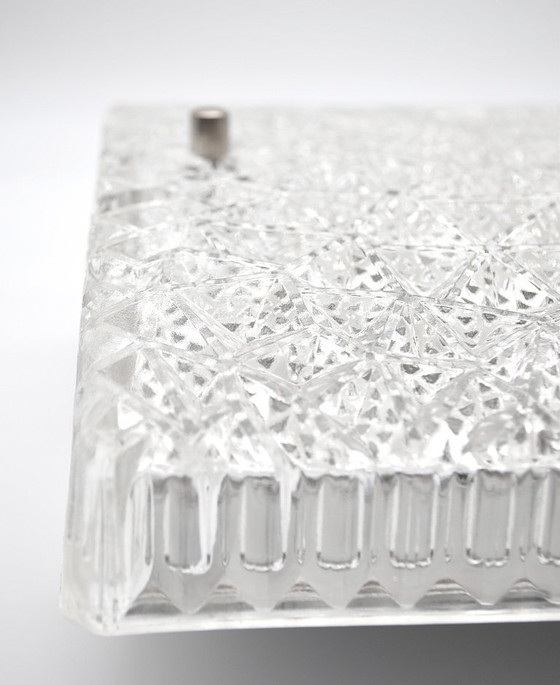 Image 1 of Lampada da parete in vetro di Bur Leuchten - Classico del design tedesco d'epoca