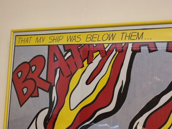 Image 1 of Tríptico de Roy Lichtenstein "Cuando abrí fuego"