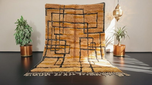 Tappeto berbero in lana autentica 300x200 cm 