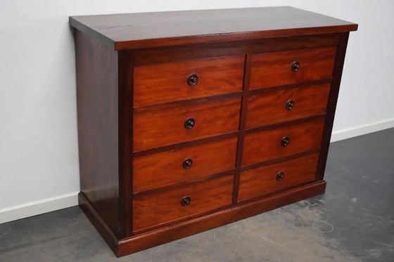 Image 1 of English mahogany chest of drawers / chest of drawers, 1930s