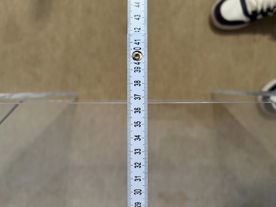 Image 1 of Acrylic corner table - Space Age 60s/70s