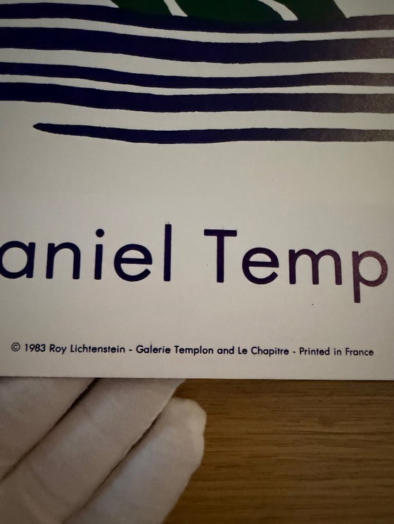 Image 1 of Roy Lichtenstein (1923-1997),  Brushstroke Still Life With Apple, 1983, copyright 1983 Roy Lichtenstein-Galerie Templon and Le C