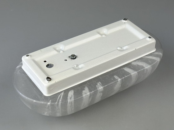 Image 1 of 60s 70s wandlamp Peill & Putzler Duitsland glas & metaal space age design