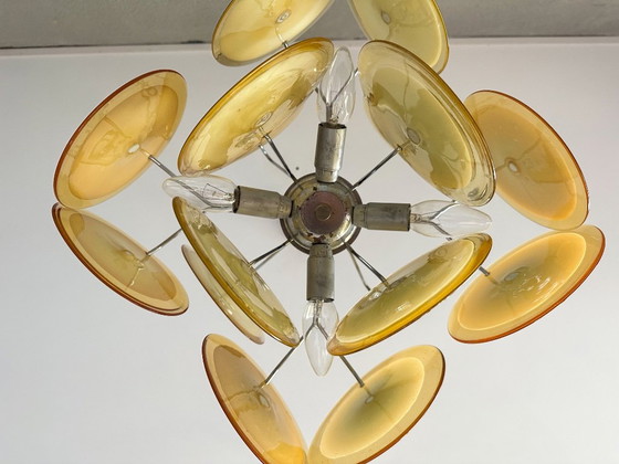 Lampadario Vintage Vistosi – Illuminazione, Metallo, Cromo (photo 4 of 13)
