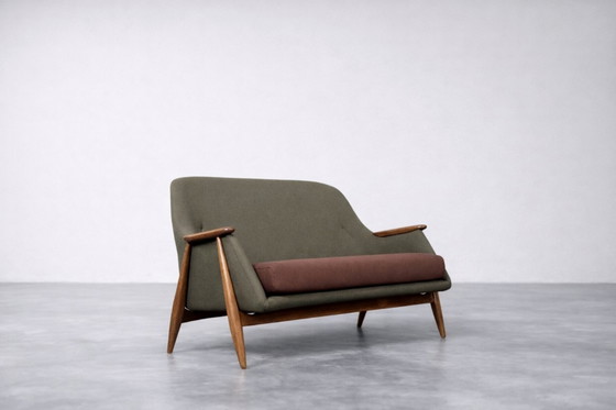 Image 1 of Vintage Mid-Century Modern Pallas Living Room Set by Svante Skogh for Asko, Finland, Set of 2, 1950s