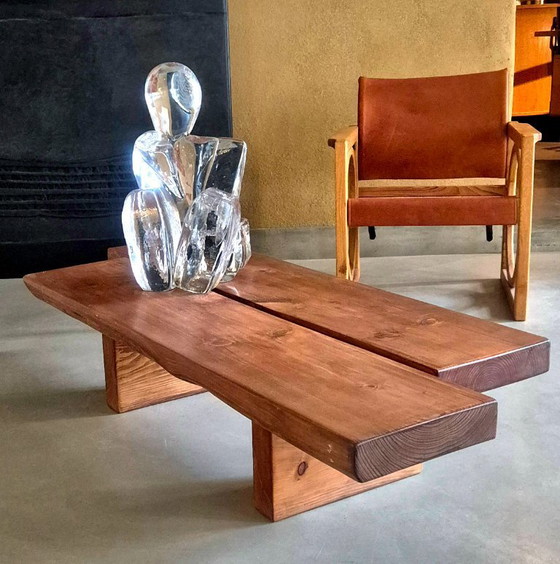 Image 1 of Mesa de centro, estampada, numerada, wabi-sabi