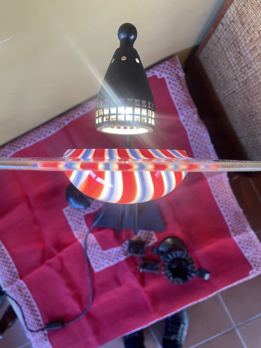 Lampe Effetre en verre de Murano