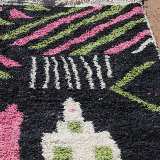 Tappeto berbero marocchino, decorato, 250cm x 150cm – Tappeti, Wool, Modern (photo 5 of 10)