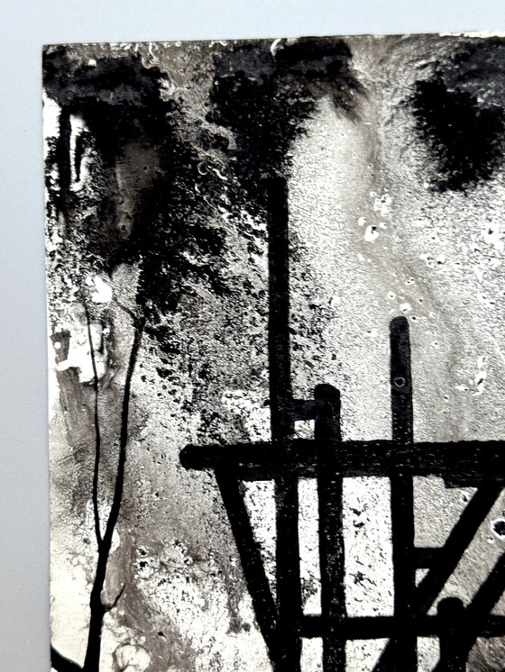 Image 1 of Eugène Eechaut (1928-2019) - Ink Landscape, 1994