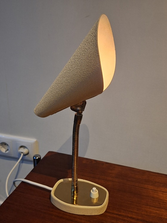 Italian Table Lamp From The Fifties – Metal, Plastic (photo 9 of 10)