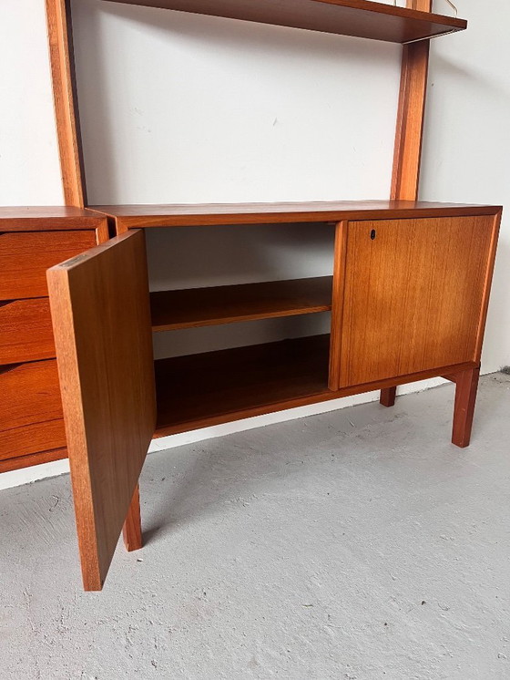 Image 1 of Bibliothèque modulaire de Torbjörn Afdal, Norvège des années 1960