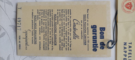 Image 1 of Vintage tablecloth/rug, Cinderella