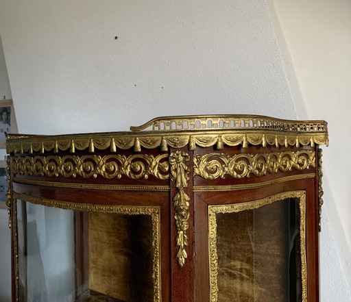 Antique display cabinet