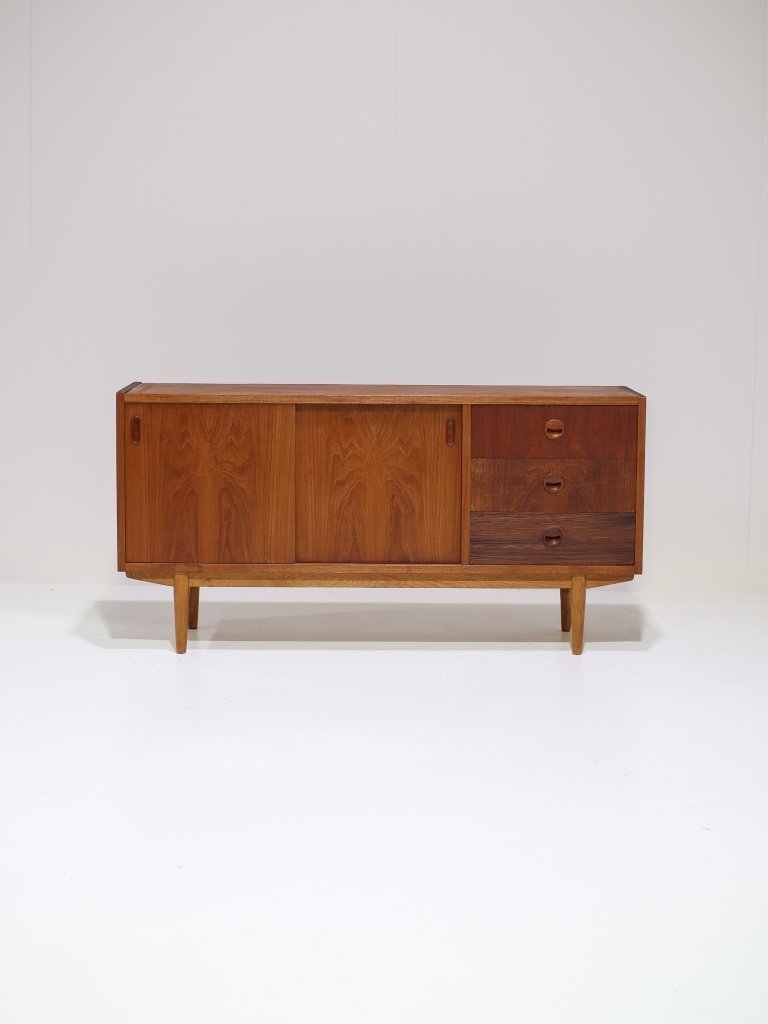 Danish vintage teak sideboard from the 1960s