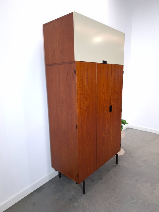 Ropero Pastoe KU10 Cees Braakman, Serie Japonesa, 3 Puertas – Plastic, Metal (photo 13 of 23)