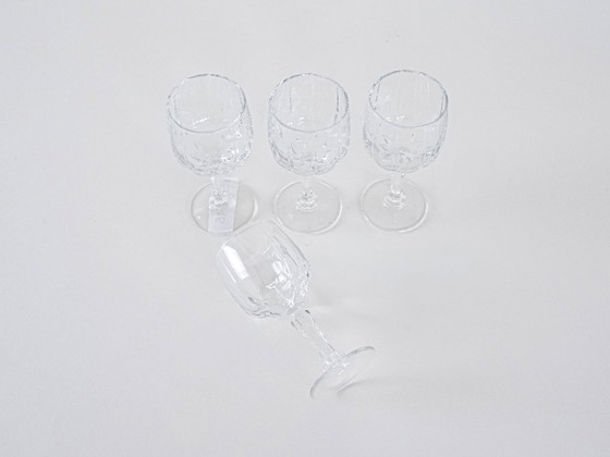 Image 1 of Set aus vier Gläsern, dänisches Design, 1970er Jahre, hergestellt in Dänemark