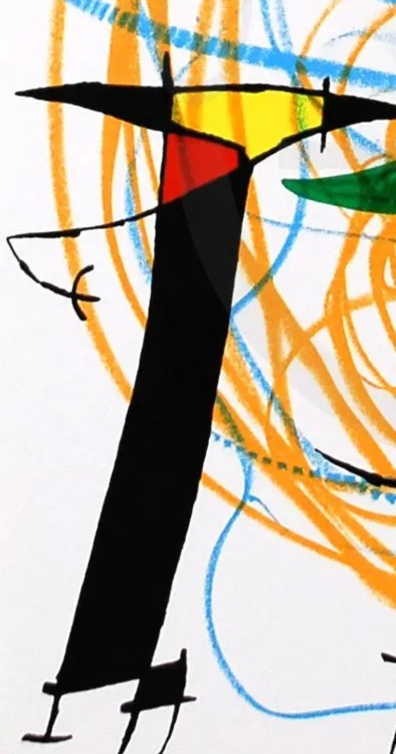 Image 1 of Miró, Joan - La Lune verte - Mourlot 861 - Litografía en color