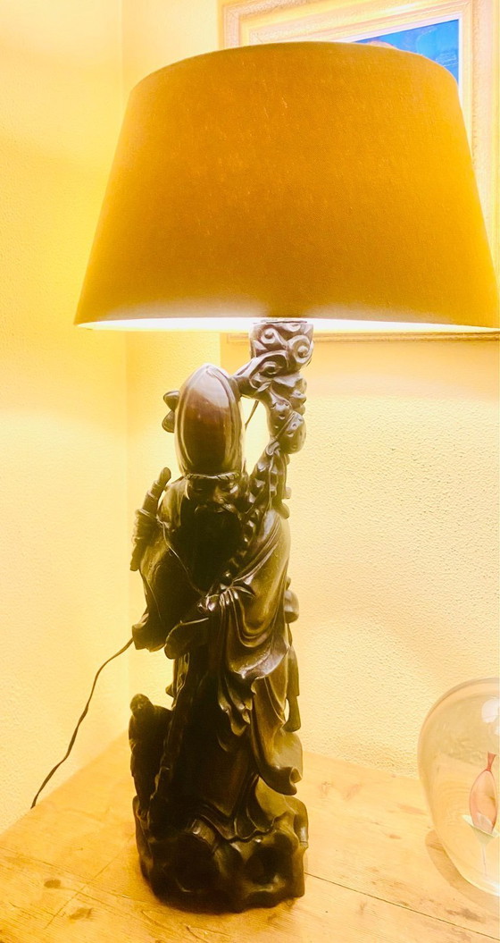 Image 1 of Grote Chinese Tafellamp 