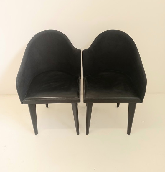 Image 1 of Coppia di poltroncine Toscana produzione Saporiti 