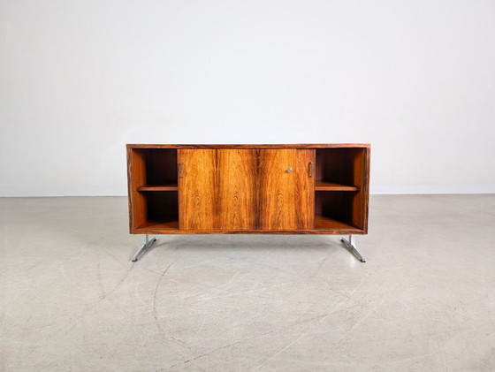 Image 1 of Original midcentury sideboard rosewood 1950 1960 chest of drawers