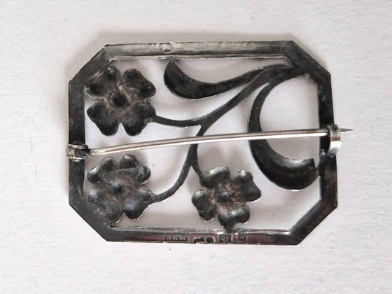Ragnar Wahlberg - Swedish silver brooch from 1943 – Decorative Objects (photo 4 of 5)