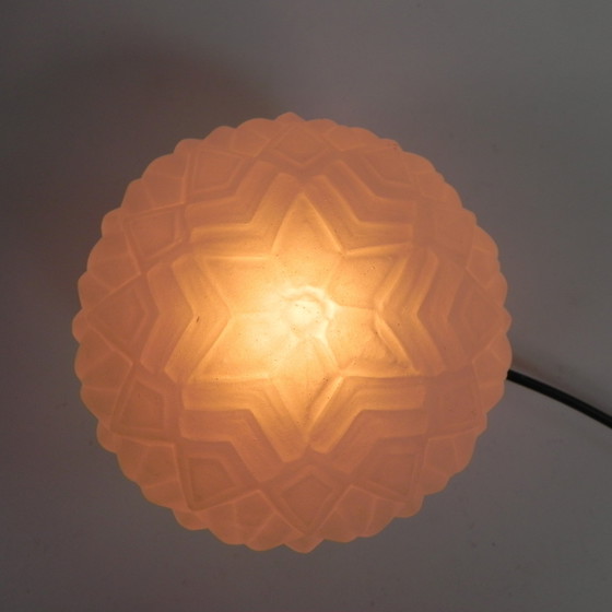 Image 1 of Plafonnier Art Déco avec abat-jour en verre dépoli, années 1930